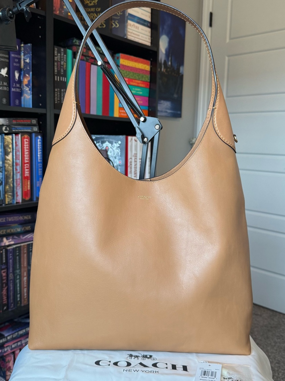 Coach Brooklyn 39 in Honey Brown